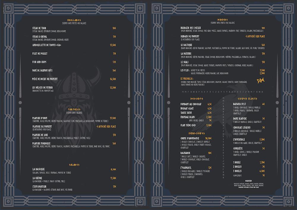 La Chope d'Odin - Menu Image 2